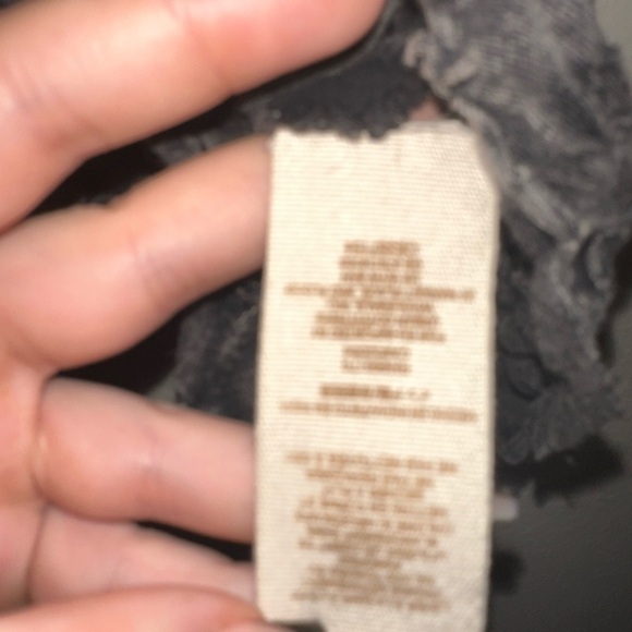 We the free women’s black hole distressed tank boho grunge beach PS festival - Picture 8 of 9